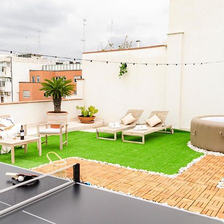Appartement Apulialux Private 100Mq Rooftop Oasis W Jacuzzi à Bari Extérieur photo