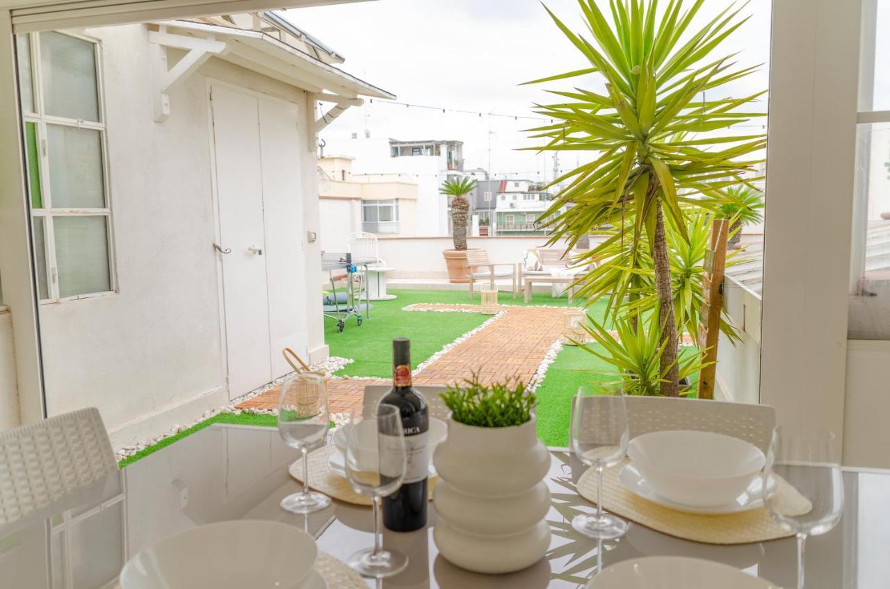 Appartement Apulialux Private 100Mq Rooftop Oasis W Jacuzzi à Bari Extérieur photo