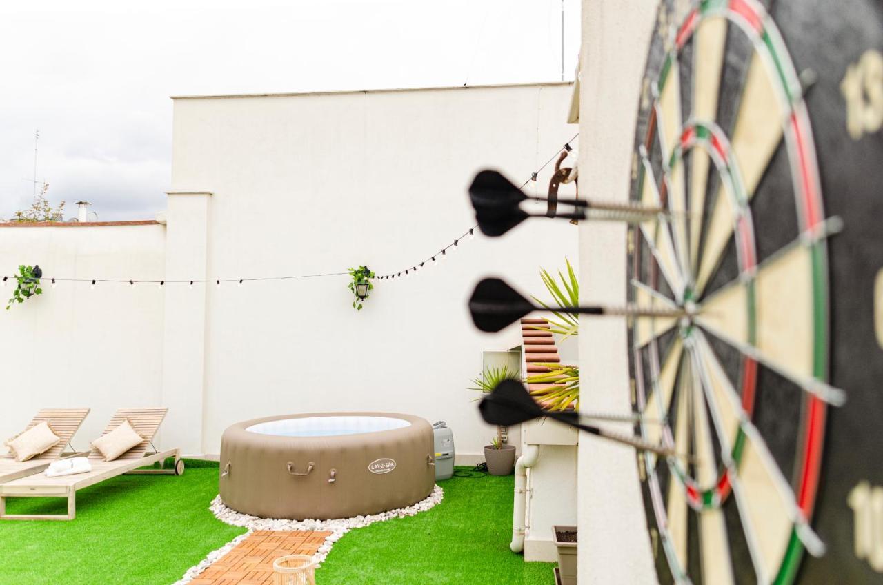 Appartement Apulialux Private 100Mq Rooftop Oasis W Jacuzzi à Bari Extérieur photo